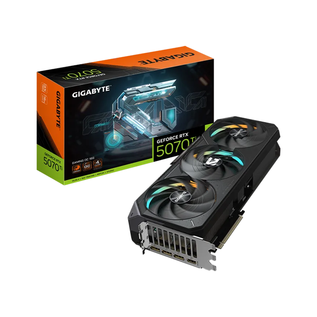 GIGABYTE RTX 5070TI GAMING OC 16GB