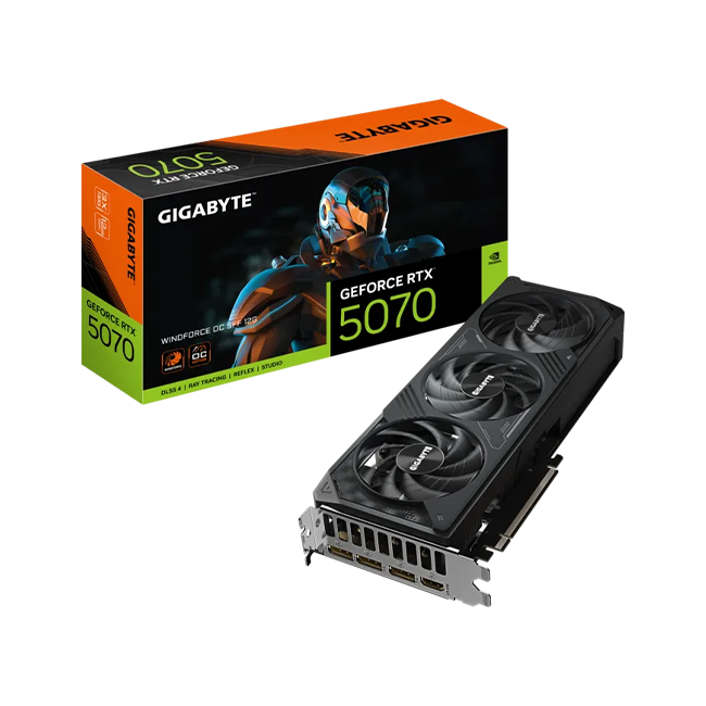 GIGABYTE RTX 5070 WINDFORCE OC SFF 12GB